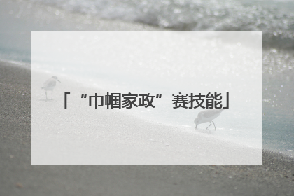 “巾帼家政”赛技能