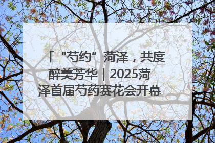 “芍约”菏泽，共度醉美芳华｜2025菏泽首届芍药赛花会开幕，103家企业参赛