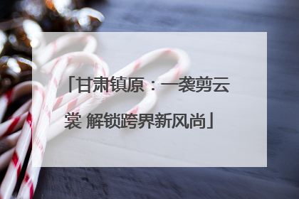 甘肃镇原：一袭剪云裳 解锁跨界新风尚