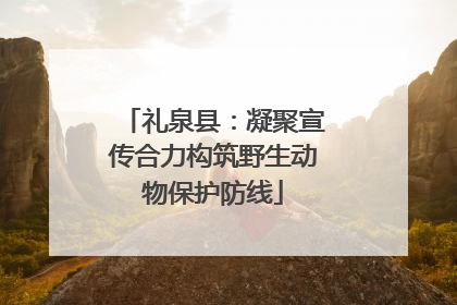 礼泉县：凝聚宣传合力构筑野生动物保护防线