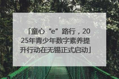 童心“e”路行，2025年青少年数字素养提升行动在无锡正式启动