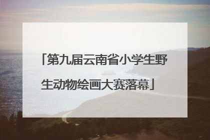 第九届云南省小学生野生动物绘画大赛落幕