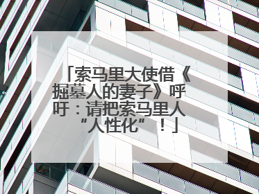 索马里大使借《掘墓人的妻子》呼吁：请把索马里人“人性化”！
