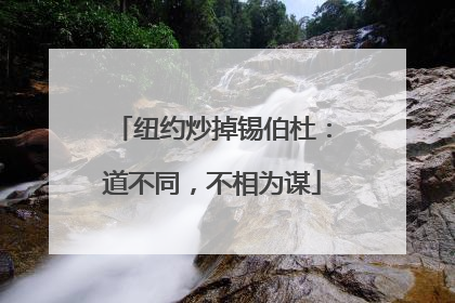 纽约炒掉锡伯杜：道不同，不相为谋