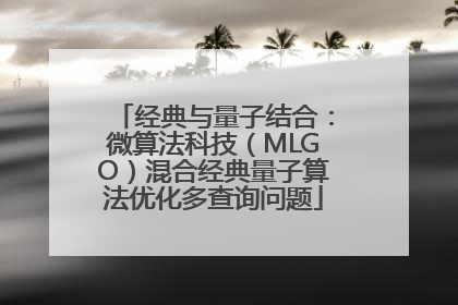 经典与量子结合：微算法科技（MLGO）混合经典量子算法优化多查询问题