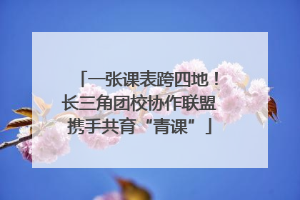 一张课表跨四地！长三角团校协作联盟携手共育“青课”