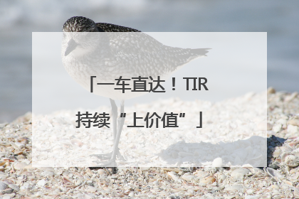 一车直达！TIR持续“上价值”