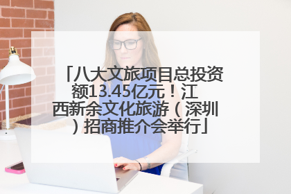 八大文旅项目总投资额13.45亿元！江西新余文化旅游（深圳）招商推介会举行