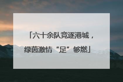 六十余队竞逐港城，绿茵激情“足”够燃