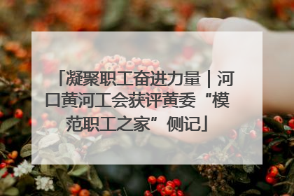 凝聚职工奋进力量｜河口黄河工会获评黄委“模范职工之家”侧记