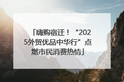 嗨购宿迁！“2025外贸优品中华行”点燃市民消费热情