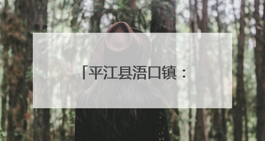 平江县浯口镇：精准织密护河网格，七大区域专职守护汨罗江