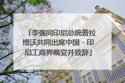 李强同印尼总统普拉博沃共同出席中国－印尼工商界晚宴并致辞