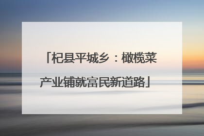 杞县平城乡：橄榄菜产业铺就富民新道路