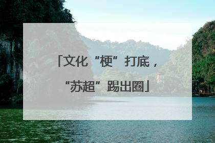 文化“梗”打底，“苏超”踢出圈