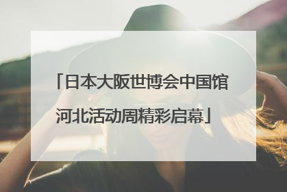 日本大阪世博会中国馆河北活动周精彩启幕