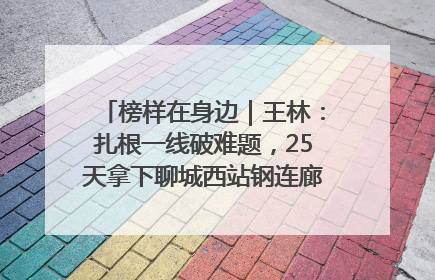 榜样在身边｜王林：扎根一线破难题，25天拿下聊城西站钢连廊“硬核”工程