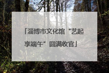淄博市文化馆“艺起享端午”圆满收官