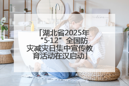 湖北省2025年“5·12”全国防灾减灾日集中宣传教育活动在汉启动
