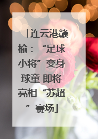 连云港赣榆：“足球小将”变身球童 即将亮相“苏超”赛场