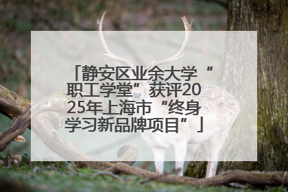 静安区业余大学“职工学堂”获评2025年上海市“终身学习新品牌项目”