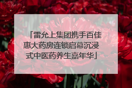 雷允上集团携手百佳惠大药房连锁启幕沉浸式中医药养生嘉年华