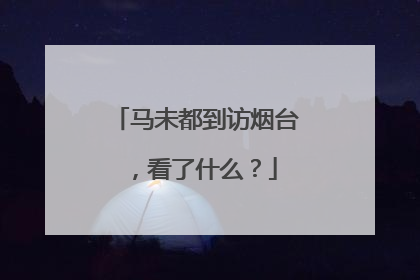 马未都到访烟台，看了什么？