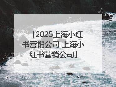 2025上海小红书营销公司 上海小红书营销公司