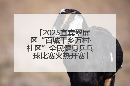 2025宜宾翠屏区“百城千乡万村·社区”全民健身乒乓球比赛火热开赛